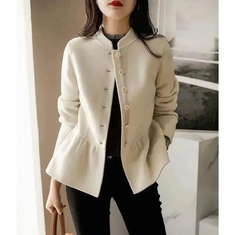 Casaco Feminino Elegance em Lã - Essenza