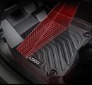 Conjunto de Tapetes 3D Premium (Dianteiro e Traseiro) - Fabricados Sob Medida
