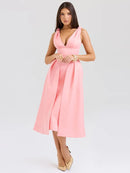 Vestido Midi Serena Feminino - Essenza