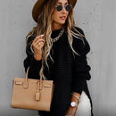 Suéter Feminino de Tricô Oversized  - Essenza