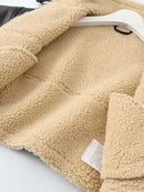 Jaqueta Feminina Aviador Acabamento em Couro  - Essenza