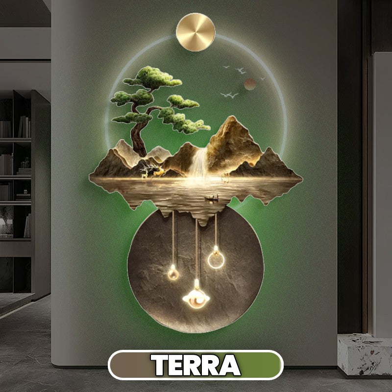 Luminária Bonsai LED 3D – Magia da Natureza + Compre 1 Leve 2 + Frete Grátis