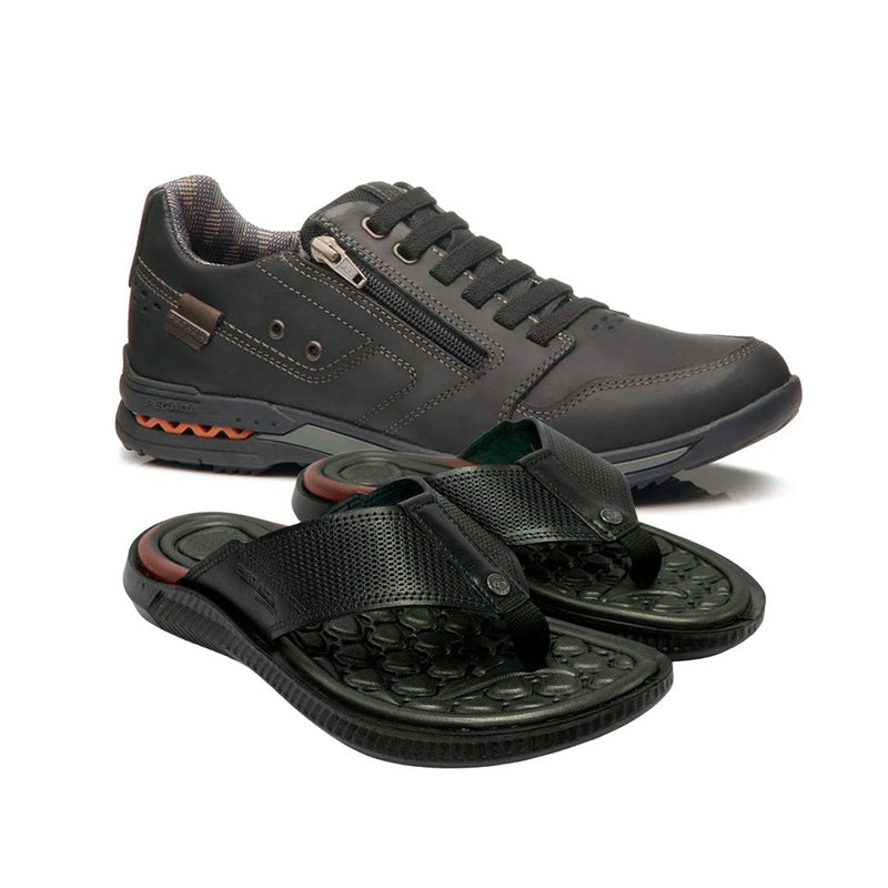 Leve mais um Kit Pegada Sapatênis + Chinelo - Por apenas