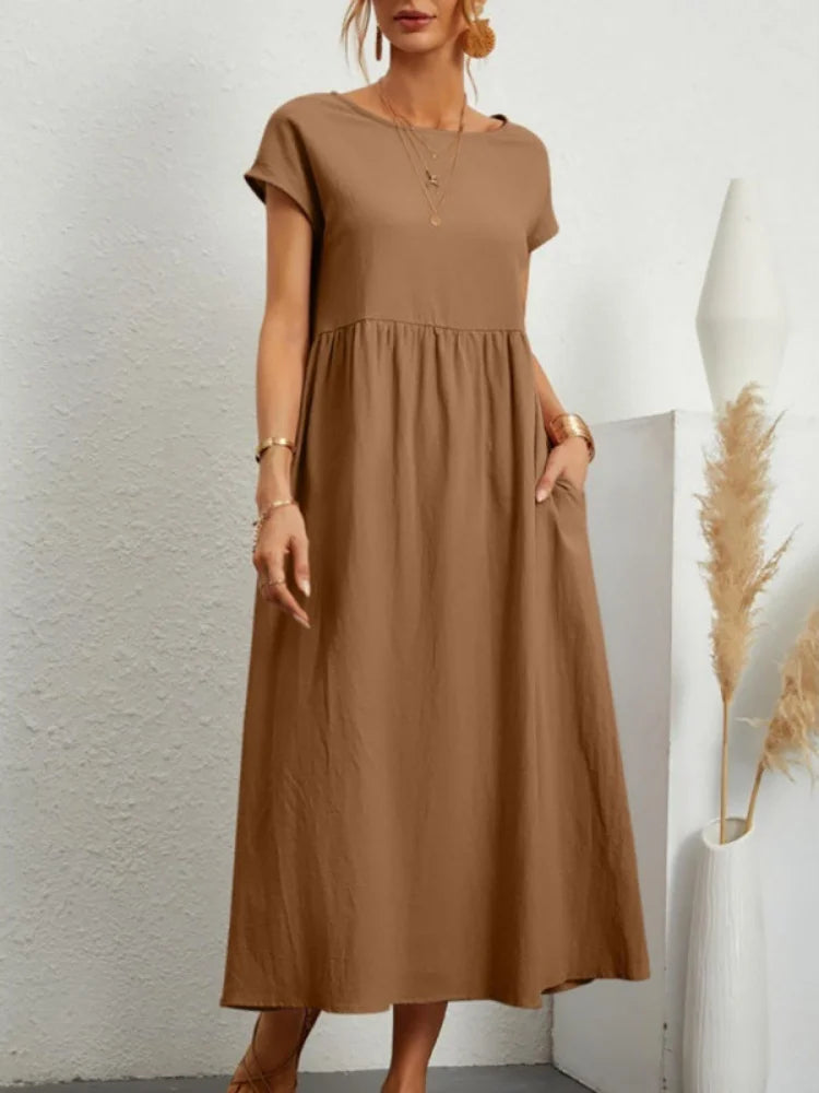 Vestido Midi Soltinho de Verão - Essenza