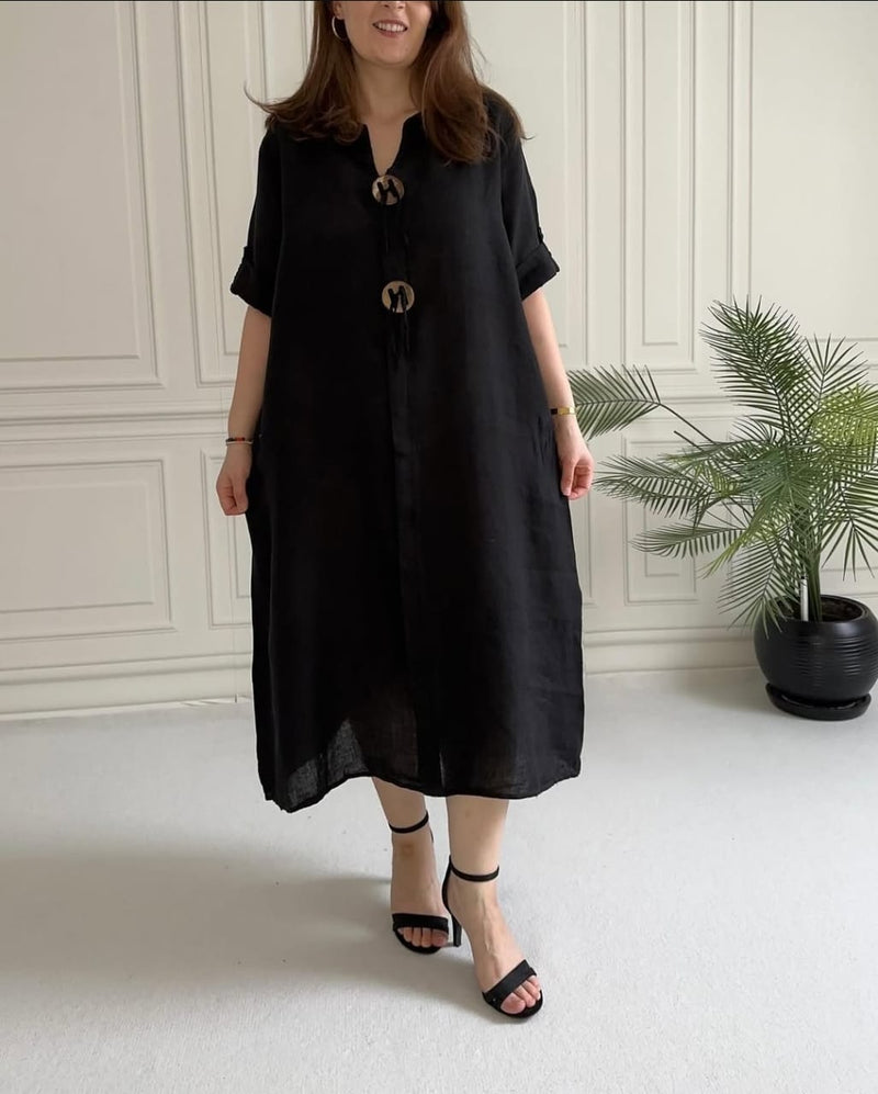 Vestido Marina - (COMPRE 1 E LEVE 2 ) + Bolsa (PRESENTE)