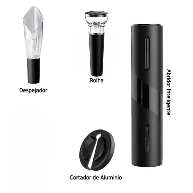 Abridor de Vinho Automático Xiaomi - Elegância e Praticidade