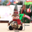 Boneco de Pelúcia Natalino para Decoração de Festa e Ambiente Offertaza