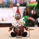 Boneco de Pelúcia Natalino para Decoração de Festa e Ambiente Offertaza