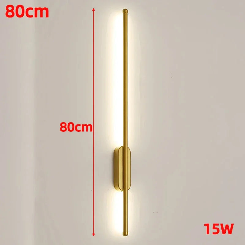 Arandela de Parede em Cobre com LED para Sala e Quarto Offertaza