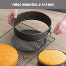 Assadeira Fundo Removível – Kit 3 Peças Antiaderente Premium