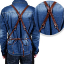 Avental de Couro Profissional Crossback - Durabilidade e Estilo