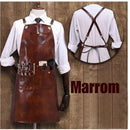 Avental de Couro Profissional Crossback - Durabilidade e Estilo