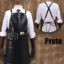 Avental de Couro Profissional Crossback - Durabilidade e Estilo