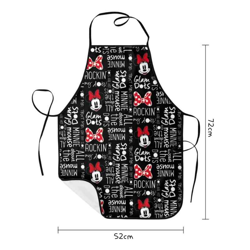 Avental de Cozinha Feminino com Estampa Minnie - Nostalgia e Estilo