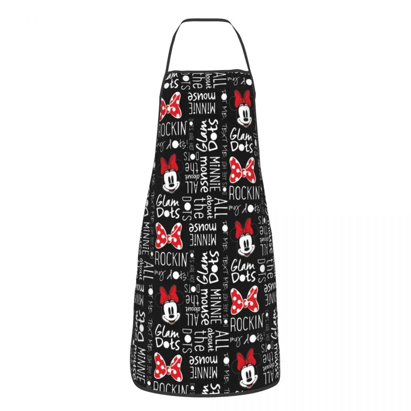 Avental de Cozinha Feminino com Estampa Minnie - Nostalgia e Estilo