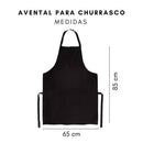 Avental de Cozinha Profissional Preto - Estilo e Proteção