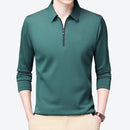 Camisa Social Manga Longa com Zíper - Offertaza