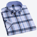 Camisa Social Manga Curta Xadrez - Holanda - Offertaza