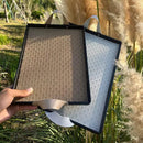 Bandeja Retangular Decorativa com Alça para Banheiro e Sala Offertaza