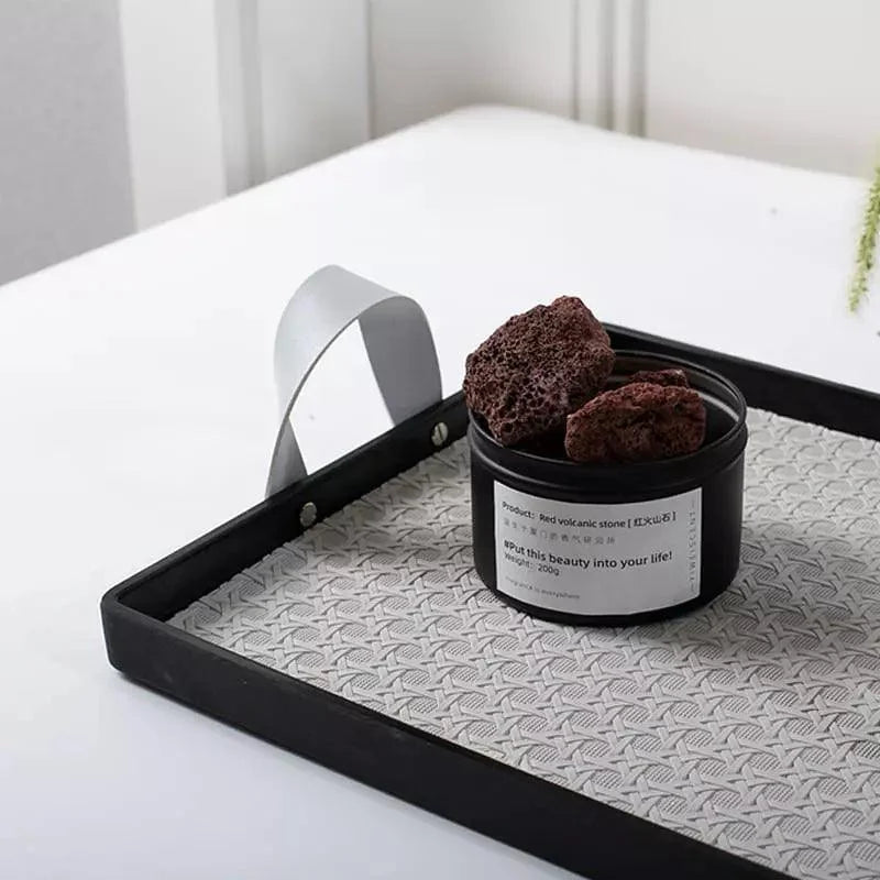 Bandeja Retangular Decorativa com Alça para Banheiro e Sala Offertaza