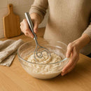 Batedor de Massa Dinamarquês de para Pão e Bolo