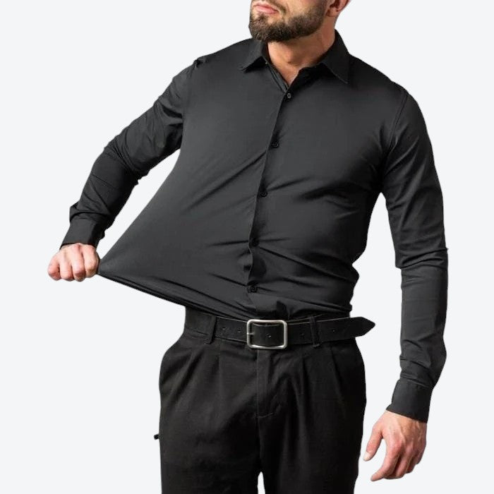 Camisa Social Lisa Conforto Anti Amassado - Offertaza