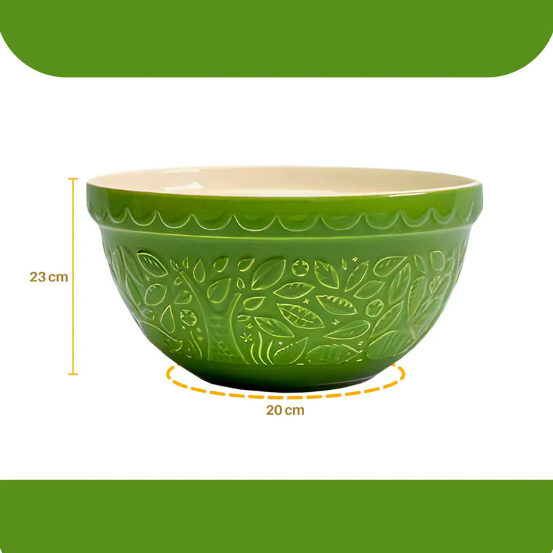 Bowl Cerâmica Mason Cash Green Vintage - 23cm