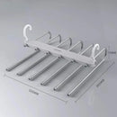 Cabide Organizador de Calças 6 em 1 para Guarda-Roupa Offertaza