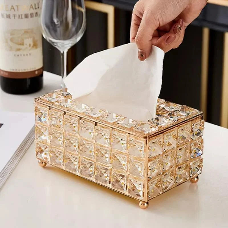 Caixa Porta-Lenço de Papel para Decoração e Organização Offertaza