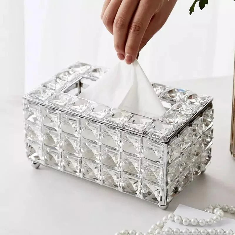 Caixa Porta-Lenço de Papel para Decoração e Organização Offertaza