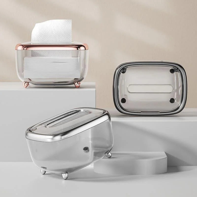 Caixa Porta-Lenços Umedecidos para Organização e Decoração Offertaza