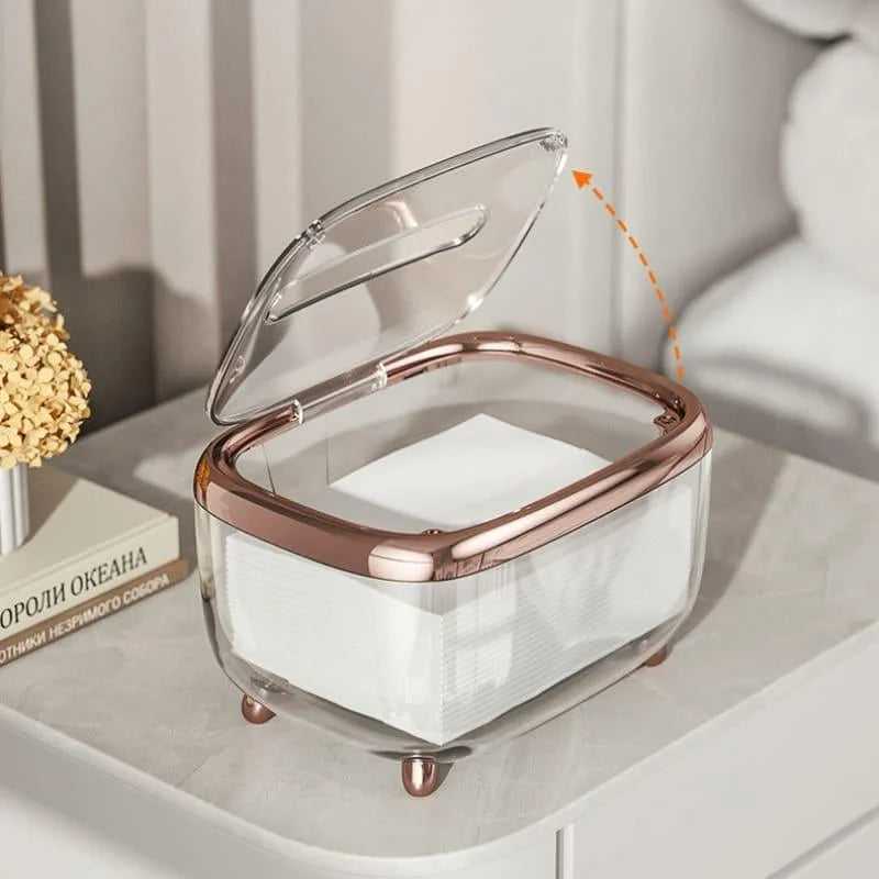 Caixa Porta-Lenços Umedecidos para Organização e Decoração Offertaza