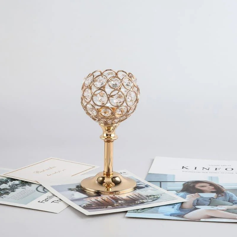 Candelabro Decorativo de Luxo para Velas e Iluminação Elegante Offertaza