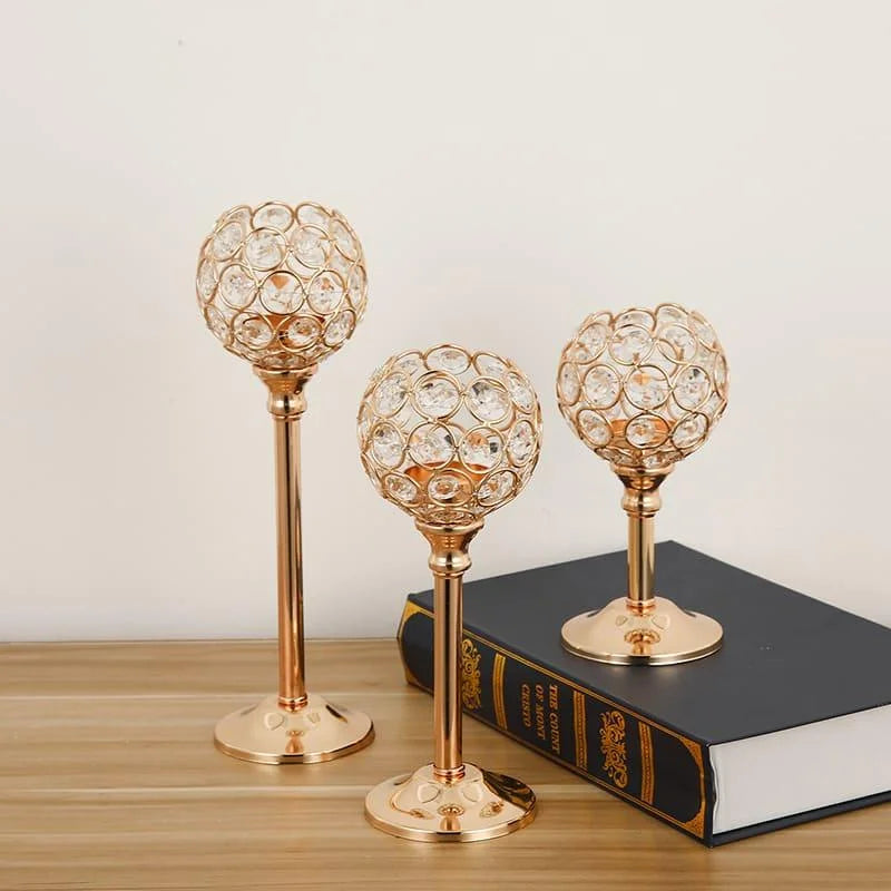 Candelabro Decorativo de Luxo para Velas e Iluminação Elegante Offertaza