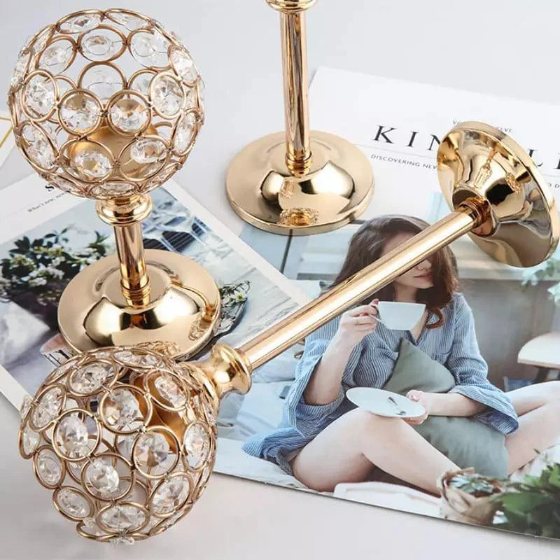 Candelabro Decorativo de Luxo para Velas e Iluminação Elegante Offertaza