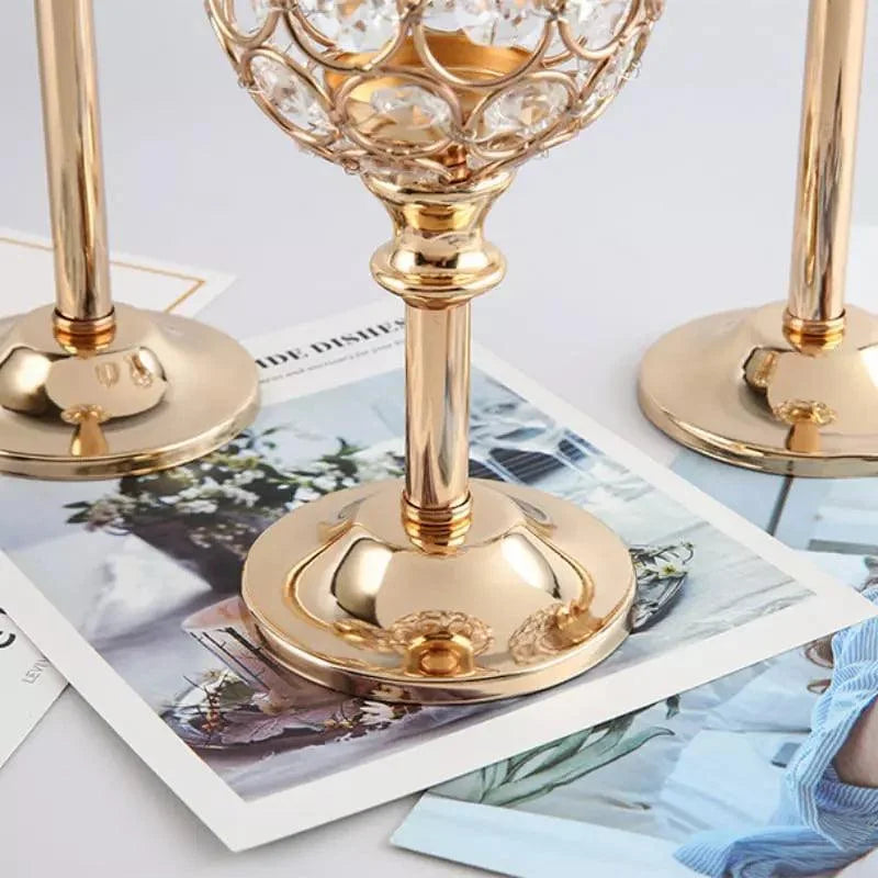 Candelabro Decorativo de Luxo para Velas e Iluminação Elegante Offertaza