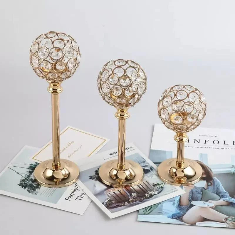 Candelabro Decorativo de Luxo para Velas e Iluminação Elegante Offertaza