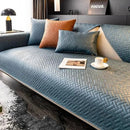 Capa de Sofá Antiderrapante Impermeável Azul Acinzentado Offertaza