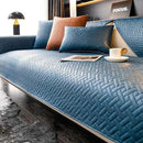 Capa de Sofá Antiderrapante Impermeável Azul Ardósia Offertaza