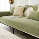 Capa de Sofá Chenille Antiderrapante Impermeável Verde Offertaza