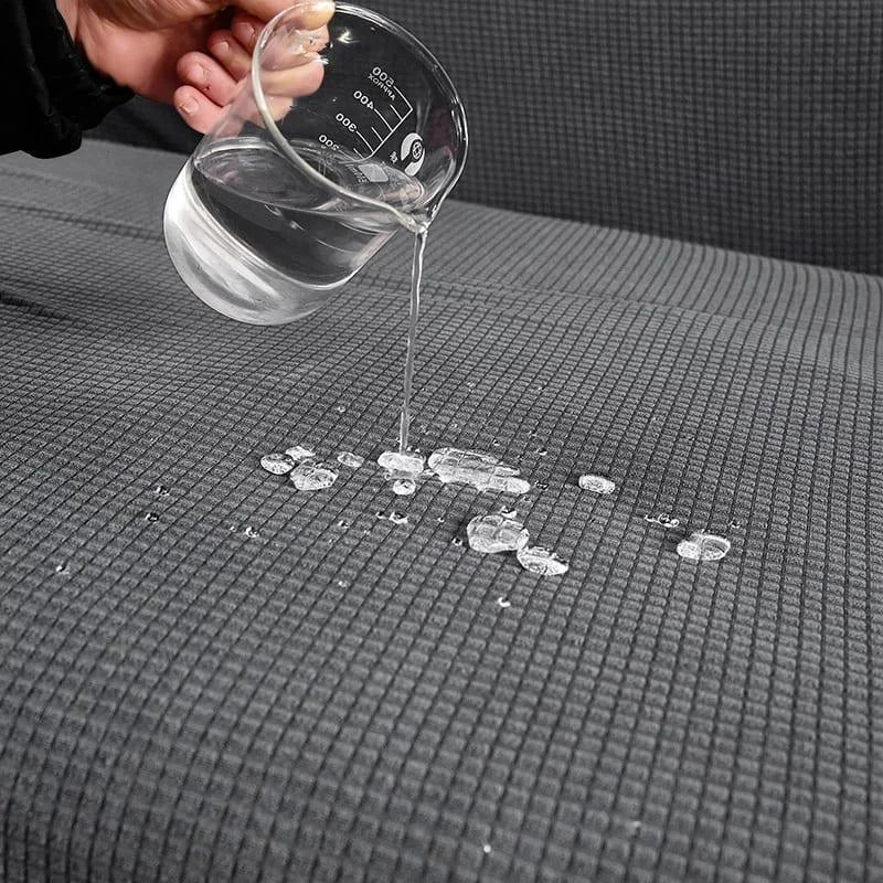 Capa Para Cadeira de Jantar Semi-impermeável Preto Offertaza