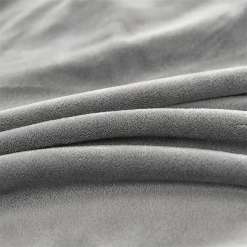 Capa de Cadeira de Jantar Suede Premium Impermeável Cinza Offertaza