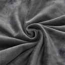 Capa de Cadeira de Jantar Suede Premium Impermeável Cinza Escuro Offertaza