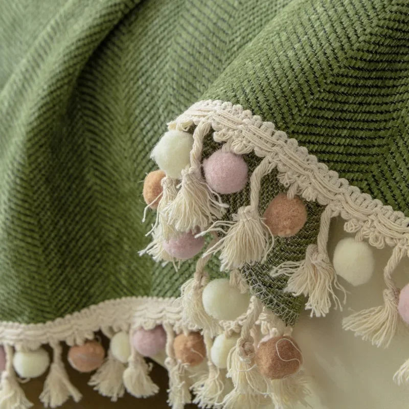 Capa para Sofá Cinza Escuro Chenille Chevron Universal com Cobertura Total Offertaza