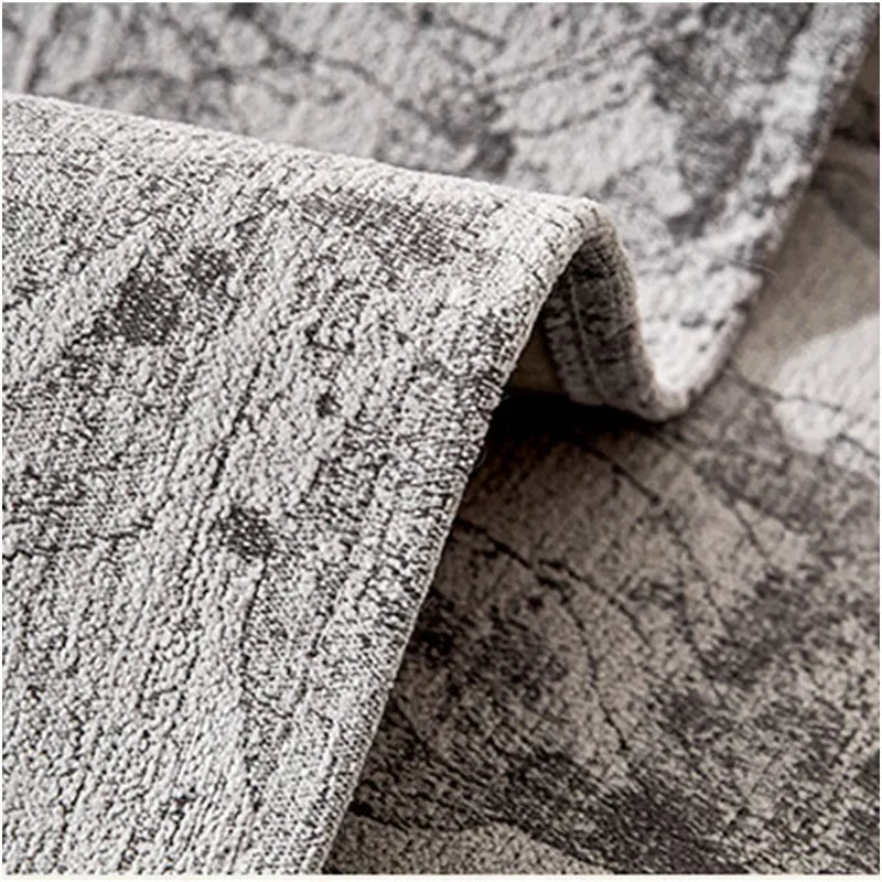 Capa para Sofá em Chenille Antiderrapante Cinza Design Nórdico Offertaza