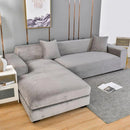 Capa para Sofá Suede Cinza Impermeável para Sala Offertaza