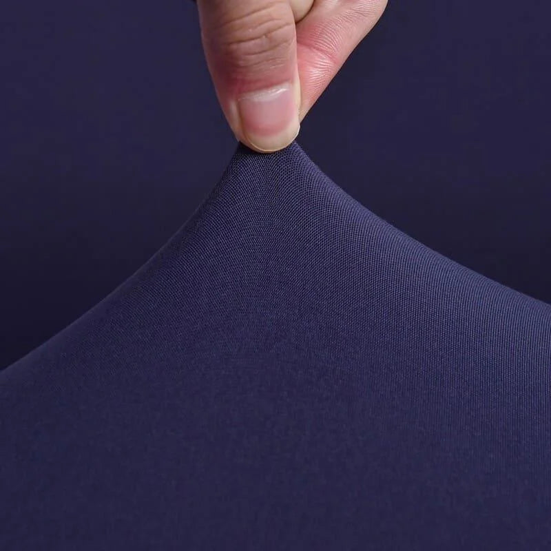 Capa para Sofá Spandex Azul Marinho Impermeável para Sala Offertaza
