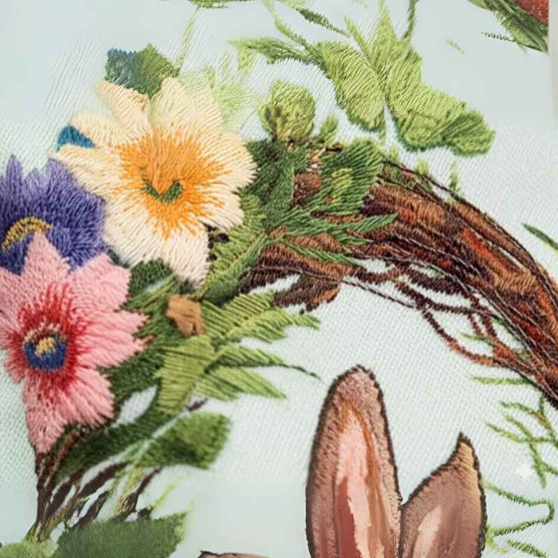 Capa Sousplat Páscoa + Guardanapos - Kit 6 Unidades