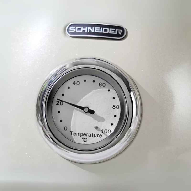 Chaleira Elétrica Retro Schneider 220V Luxe Inox 1.8L - Offertaza