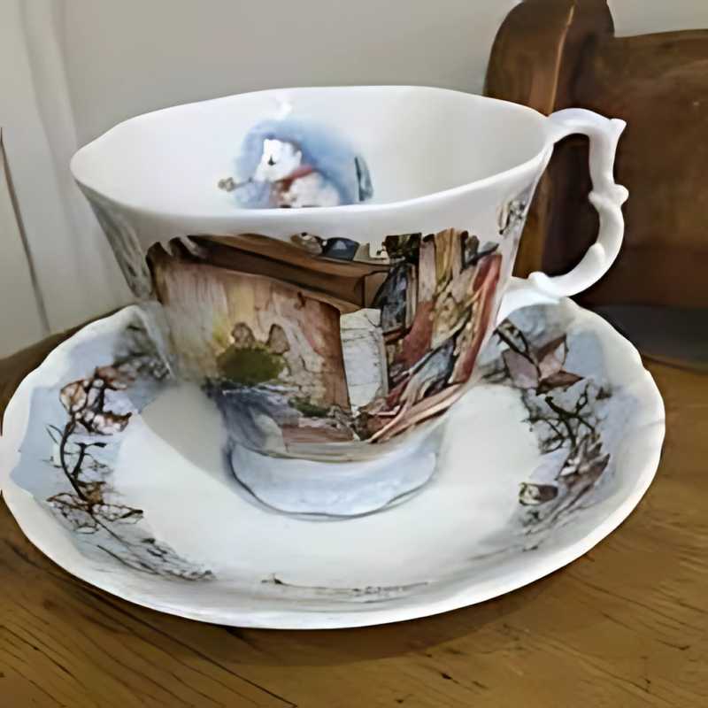 Conjunto de Louça Brambly Hedge 3 Peças – Elegância e Encanto